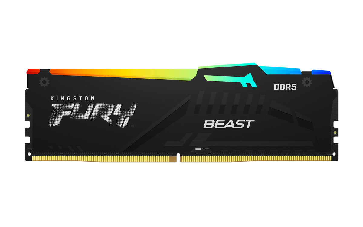 Kingston KF564C32BBEA-32 32GB 6400MT/s DDR5 CL32 DIMM FURY Beast Black RGB EXPO | Kingston