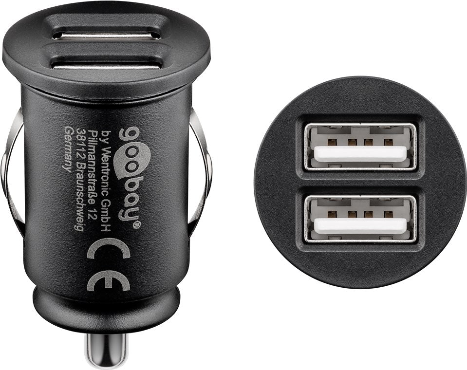 Goobay | Dual USB car charger | 58912 | USB Mini Car Charger
