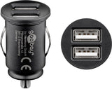 Goobay | Dual USB car charger | 58912 | USB Mini Car Charger