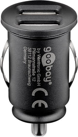 Goobay | Dual USB car charger | 58912 | USB Mini Car Charger