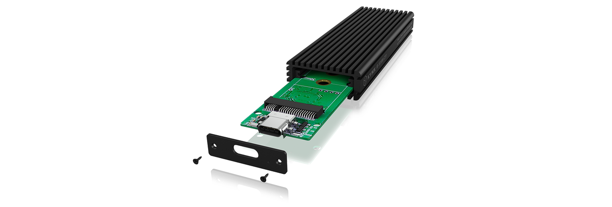 Raidsonic | Black | ICY BOX IB-1816M-C31 External Type-C enclosure for M.2 NVMe SSD