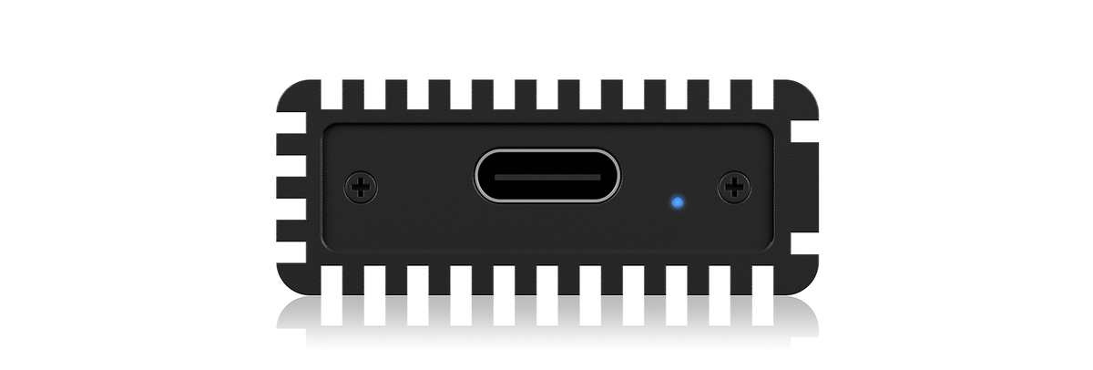 Raidsonic | Black | ICY BOX IB-1816M-C31 External Type-C enclosure for M.2 NVMe SSD