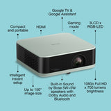 Epson | EF-61G | Full HD (1920x1080) | 700 ANSI lumens | Ice Green
