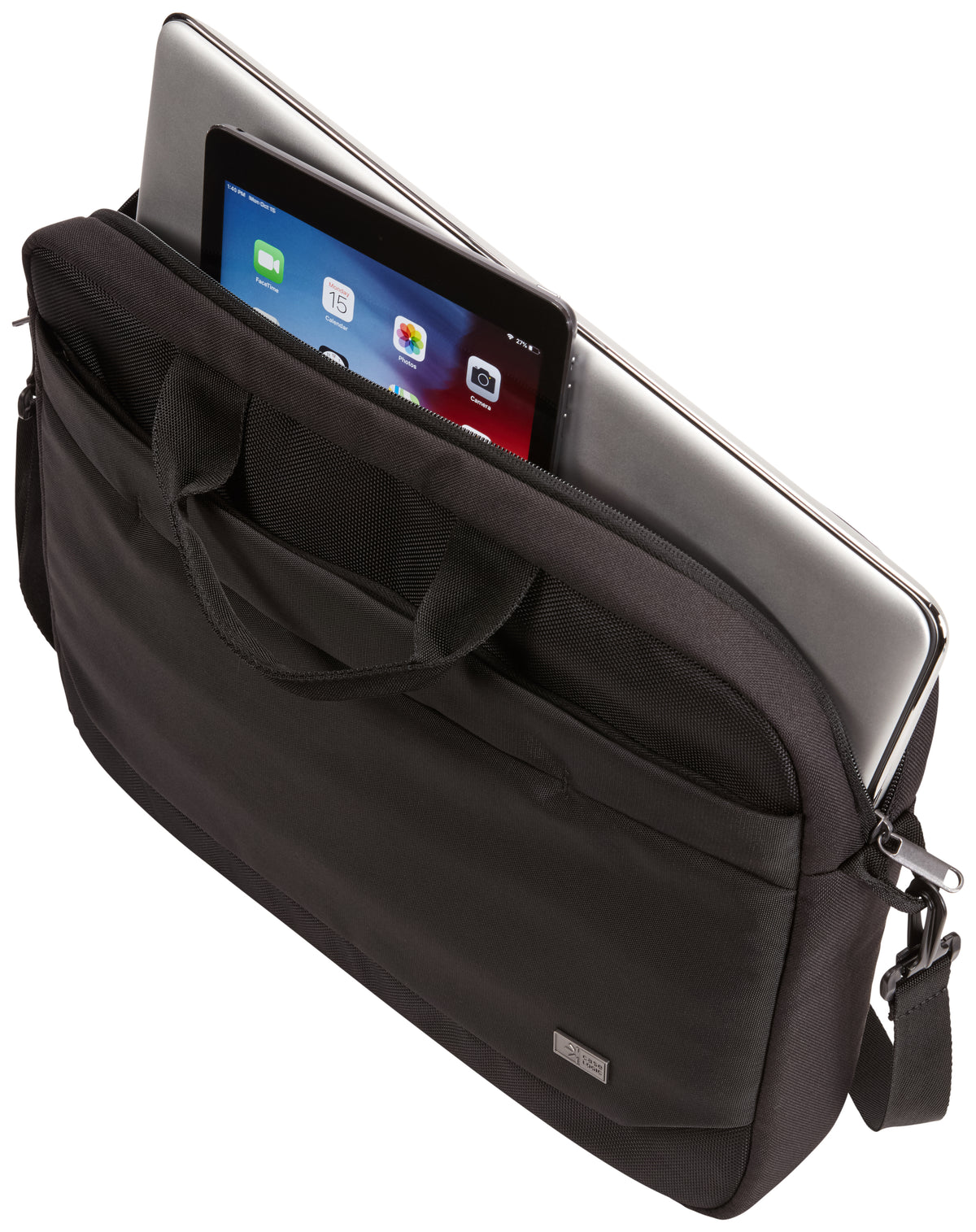 Case Logic | Advantage | Fits up to size 15.6 " | Messenger - Briefcase | Shoulder strap | Black