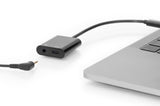 Digitus | USB Type-C adapter/Converter, Type-C to USB Type-C with 3.5mm stereo | AK-300400-002-S