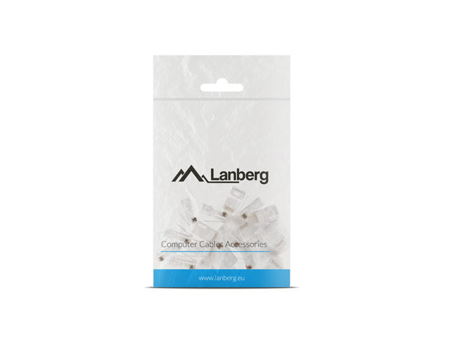 Lanberg | RJ45 Cat. 5/5e UTP Plug 8P8C, 20 pcs | Transparent