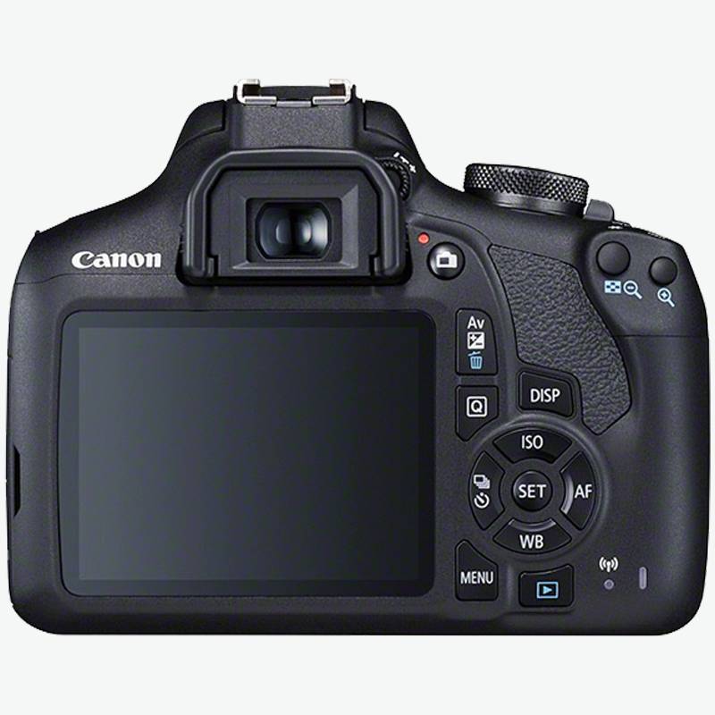 Canon | EOS | 2000D 18-55 III EU26 | SLR Camera Kit | Megapixel 24.1 MP | ISO sensitivity (max) 12800 | Display diagonal 3.0 " | Wi-Fi | Video recording | APS-C | Black