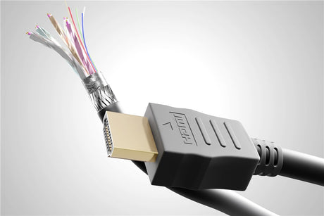 Goobay 60627 High Speed HDMI Cable with Ethernet, 4K/60Hz, Black | HDMI | 15 m