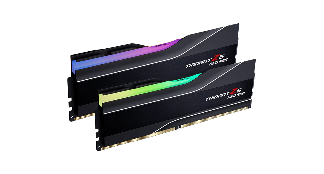 G.Skill | Trident Z5 Neo RGB | 32 Kit (16GBx2) GB | DDR5 | 6400 MHz | PC/server | Registered No | ECC No