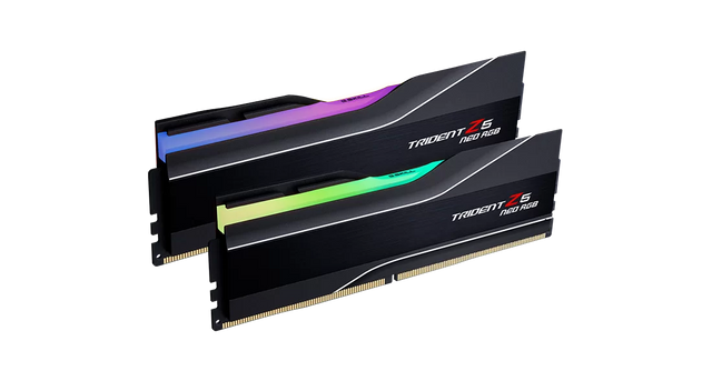 G.Skill | Trident Z5 Neo RGB | 32 Kit (16GBx2) GB | DDR5 | 6400 MHz | PC/server | Registered No | ECC No