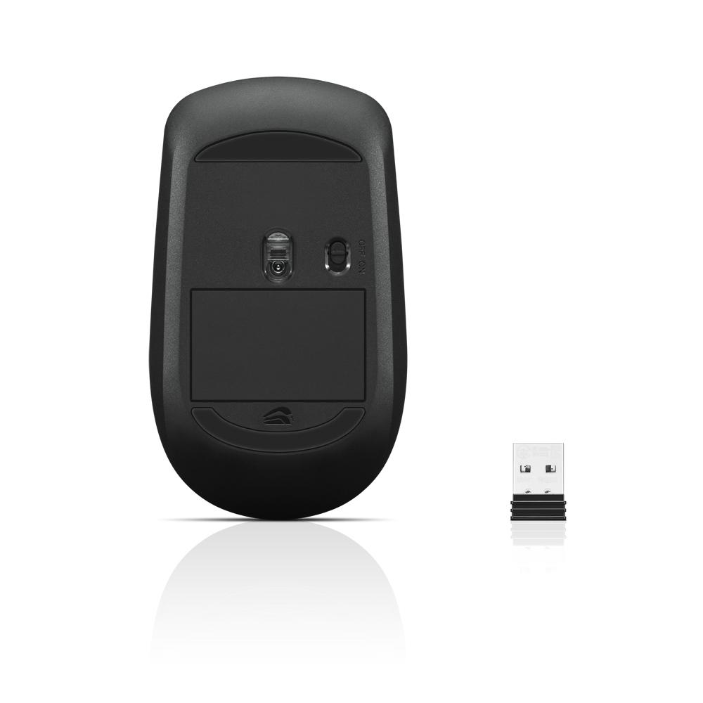 Lenovo | Wireless Mouse | 400 | Wireless | Wireless mouse | 2.4 GHz Wireless via Nano USB | Black | 1 year(s)