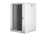 Lanberg | Rack cabinet 19" wall-mount 18U/600x600 (flat pack) | WF01-6618-10S | Grey