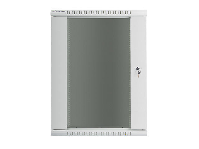 Lanberg | Rack cabinet 19" wall-mount 18U/600x600 (flat pack) | WF01-6618-10S | Grey