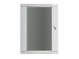 Lanberg | Rack cabinet 19" wall-mount 18U/600x600 (flat pack) | WF01-6618-10S | Grey