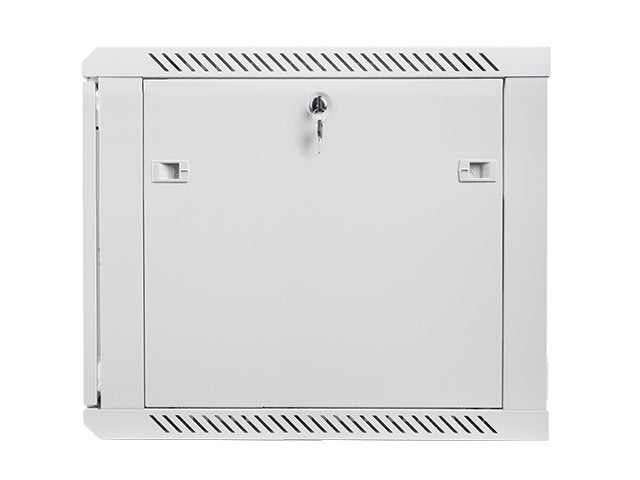 Lanberg | Rack cabinet 19" wall-mount 9U/600x600 (flat pack) with glass door | WF01-6609-10S | Grey