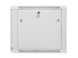 Lanberg | Rack cabinet 19" wall-mount 9U/600x600 (flat pack) with glass door | WF01-6609-10S | Grey