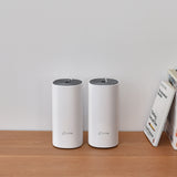 TP-LINK | C1200 Whole Home Mesh Wi-Fi System | Deco E4 (2-pack) | 802.11ac | 867+300 Mbit/s | 10/100 Mbit/s | Ethernet LAN (RJ-45) ports 2 | Mesh Support Yes | MU-MiMO Yes | No mobile broadband | Antenna type 2xInternal
