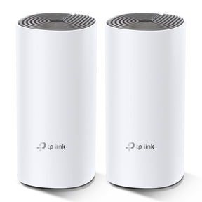 TP-LINK | C1200 Whole Home Mesh Wi-Fi System | Deco E4 (2-pack) | 802.11ac | 867+300 Mbit/s | 10/100 Mbit/s | Ethernet LAN (RJ-45) ports 2 | Mesh Support Yes | MU-MiMO Yes | No mobile broadband | Antenna type 2xInternal