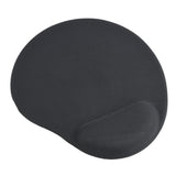 Gembird | Gel mouse pad with wrist support | Ergonomic mouse pad | 240 x 220 x 4 mm | Black