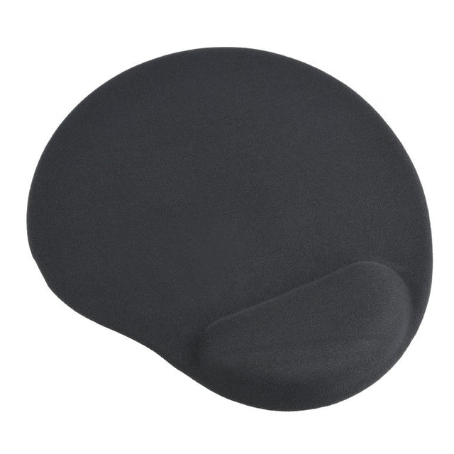 Gembird | Gel mouse pad with wrist support | Ergonomic mouse pad | 240 x 220 x 4 mm | Black