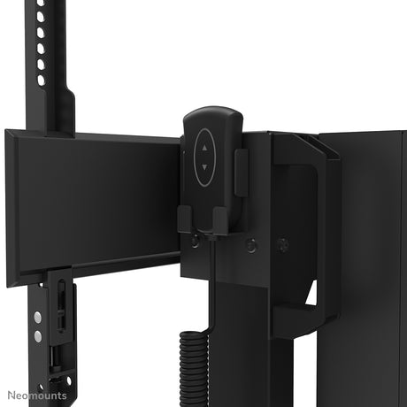 Neomounts Floor stand | FL55-875BL1 TV Trolley Motorised | Adjustable Height | 55-100 " | Maximum weight (capacity) 110 kg | Black