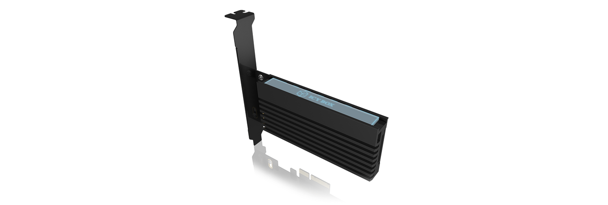 Raidsonic | ICY BOX | PCIe card with M.2 M-Key socket for one M.2 NVMe SSD