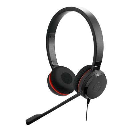 Jabra Evolve 30 II Replacement Laidinės ausinės Stereo, 3.5mm jack, Be USB valdiklio, Juoda
