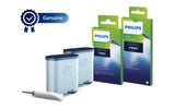 Philips | Coffee maker Maintenance kit: oil, 2xAquaClean, 6xcoffee oil remover tablets, 6xMilk circuit cleaner sachets | CA6707/10