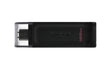 Kingston | USB Flash Drive | DataTraveler 70 | 128 GB | USB Type-C | Black