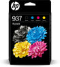 HP 937 CMYK 4-Pack (6C400NE) Rašalinių kasečių komplektas, C/M/Y/BK
