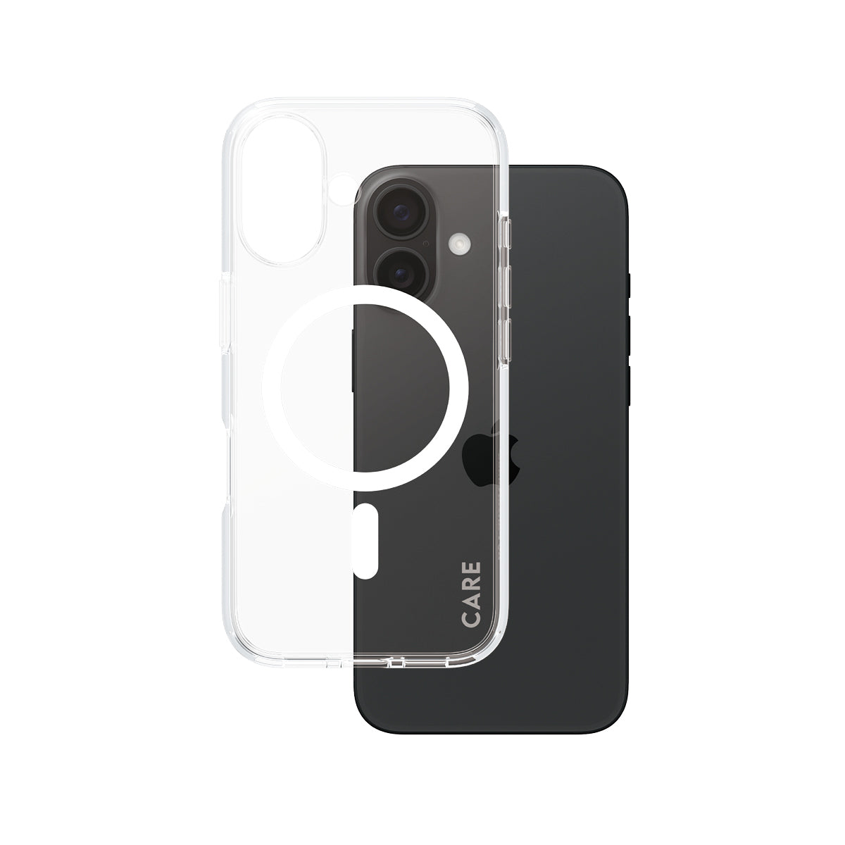 CARE Flagship Case | Back cover | Apple | iPhone 16 | Recycled plastic | White | MagSafe