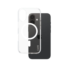 CARE Flagship Case | Back cover | Apple | iPhone 16 | Recycled plastic | White | MagSafe