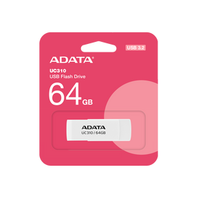 ADATA | USB Flash Drive | UC310 | 64 GB | USB Type-A | White