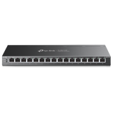 TP-LINK TL-SG116P 16-Port Gigabit Desktop Switch with 16-Port PoE+ | TP-LINK | 16-Port Gigabit Desktop Switch | TL-SG116P | Unmanaged | Desktop