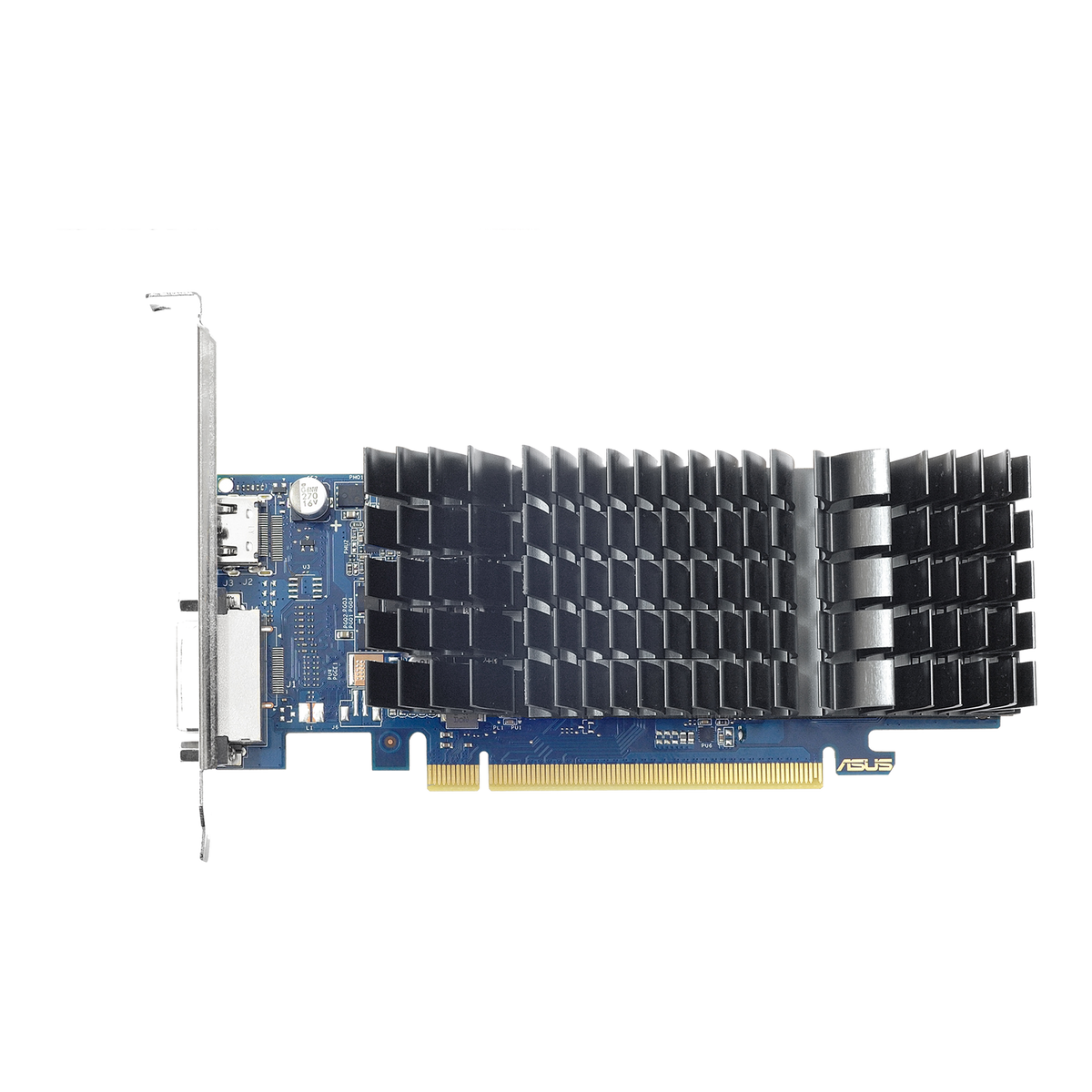 Asus | GT1030-SL-2G-BRK | NVIDIA | 2 GB | GeForce GT 1030 | GDDR5 | DVI-D ports quantity 1 | HDMI ports quantity 1 | PCI Express 3.0 | Memory clock speed 6008 MHz | Processor frequency 1506 MHz