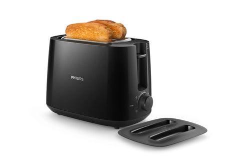 Philips | Daily collection toaster | HD2582/90 | Power 830 W | Number of slots 2 | Housing material Plastic | Black