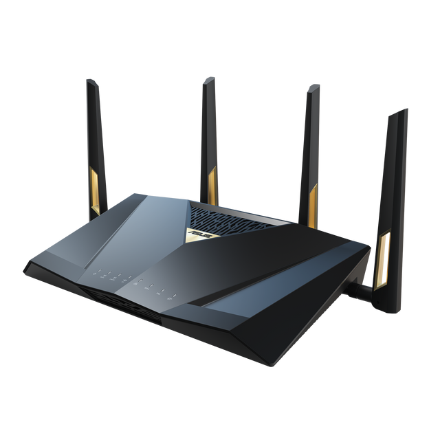Asus | Dual-band WiFi 7 AiMesh Extendable Performance Router | RT-BE88U | 802.11be | 10/100/1000 Mbit/s | Ethernet LAN (RJ-45) ports 4 | Mesh Support Yes | MU-MiMO Yes | 3G/4G data sharing | Antenna type External