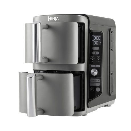 NINJA Double Stack XL Air Fryer | SL400EU | Power 2470 W | Capacity 9.5 L | Black/Grey