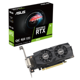 Asus GeForce RTX 3050 LP BRK OC Edition 6GB GDDR6 | NVIDIA | 6 GB | GeForce RTX 3050 | GDDR6 | DVI-D ports quantity 1 | HDMI ports quantity 1 | PCI Express 4.0
