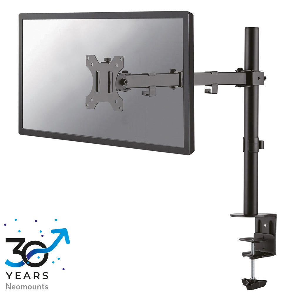 Neomounts Desk Mount | FPMA-D550BLACK Monitor Arm | Adjustable Height, Rotate, Tilt, Swivel | 10-32 " | Maximum weight (capacity) 8 kg | Black
