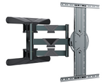 Gembird | Wall mount | WM-80STR-01 | Tilt, swivel, rotate | 40-80 " | Maximum weight (capacity) 50 kg | Black