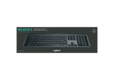 Logitech MX Keys S Belaidė klaviatūra, RF Wireless+Bluetooth, Illuminated, US Int, Graphite