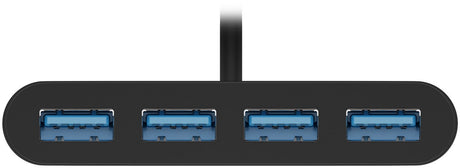 Goobay | 4-Port USB-C Multiport Adapter | 61073 | Type-C | USB-A