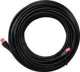 Goobay Outdoor Patch Cable | CAT 6/6A, U/UTP | AWG 24/1 | Length: 20 m | Black