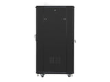 Lanberg | Rack cabinet 19" free-standing 27U/600x800 (flat pack) | FF01-6827-12B | Black