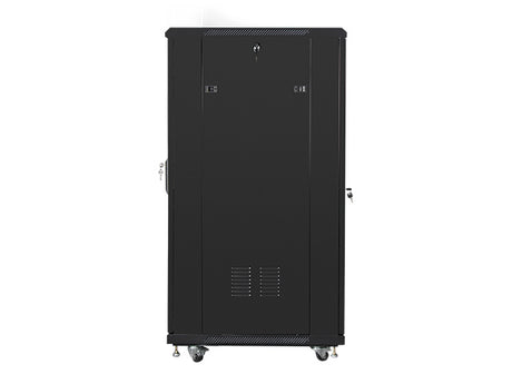 Lanberg | Rack cabinet 19" free-standing 27U/600x800 (flat pack) | FF01-6827-12B | Black
