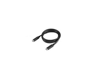 Lenovo 4X90U90619 USB-C į USB-C Kabelis, 1 m, Juoda