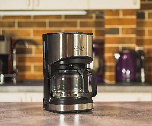 Adler | Coffee maker | AD 4407 | Drip | 550 W | Black