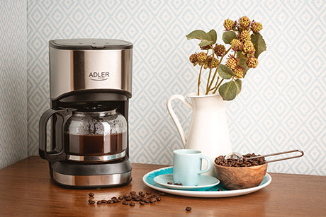 Adler | Coffee maker | AD 4407 | Drip | 550 W | Black