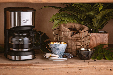 Adler | Coffee maker | AD 4407 | Drip | 550 W | Black